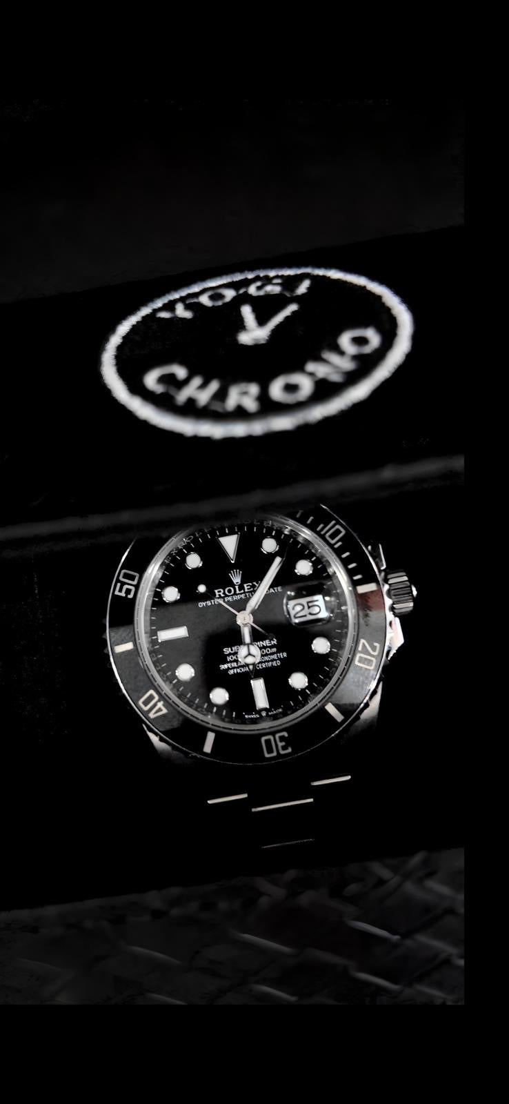 Midnight Black Watch Roll- Three Watches