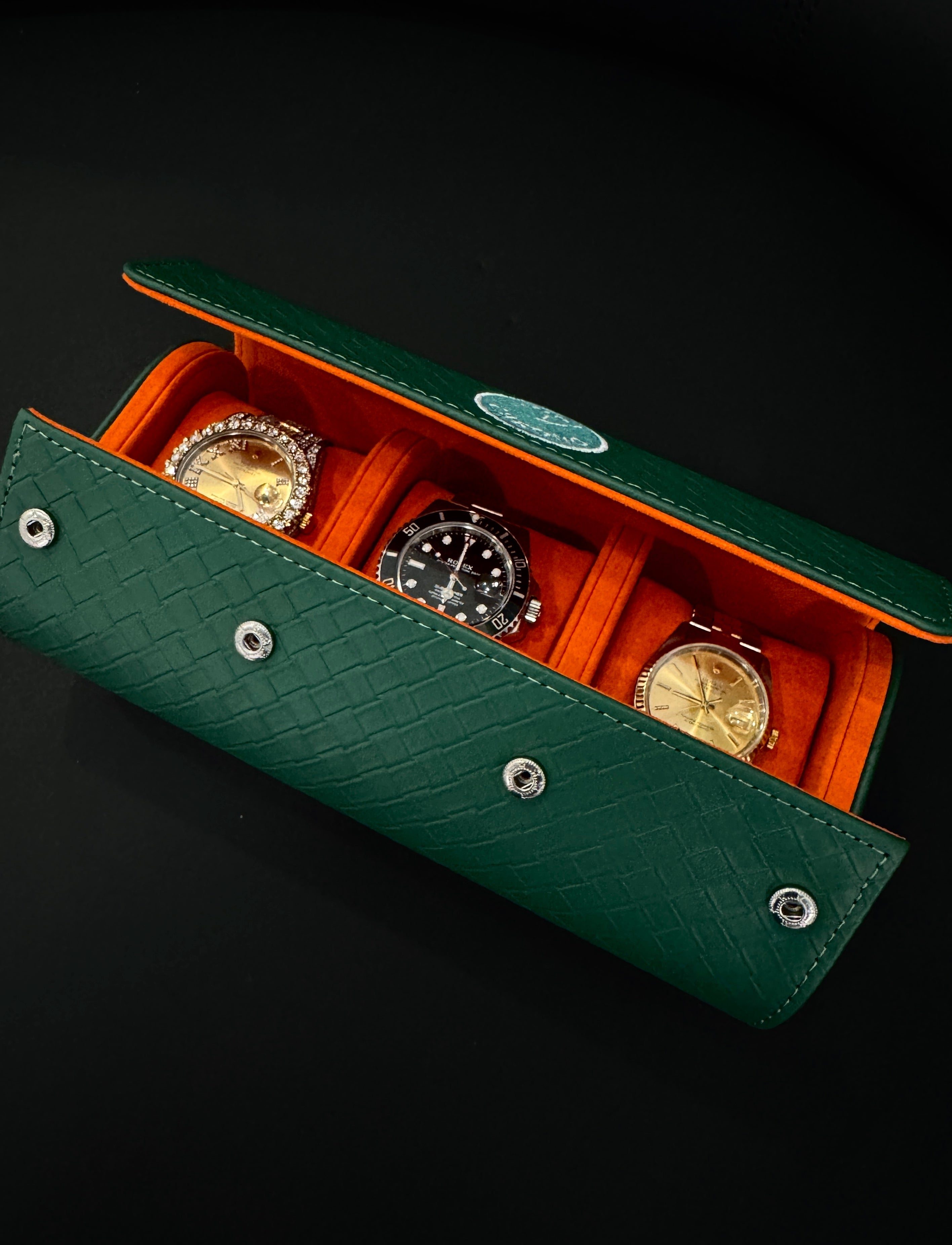 Green Satsuma Roll- Three Watches