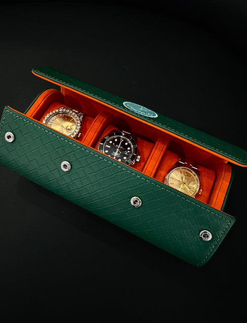 Green Satsuma Roll- Three Watches