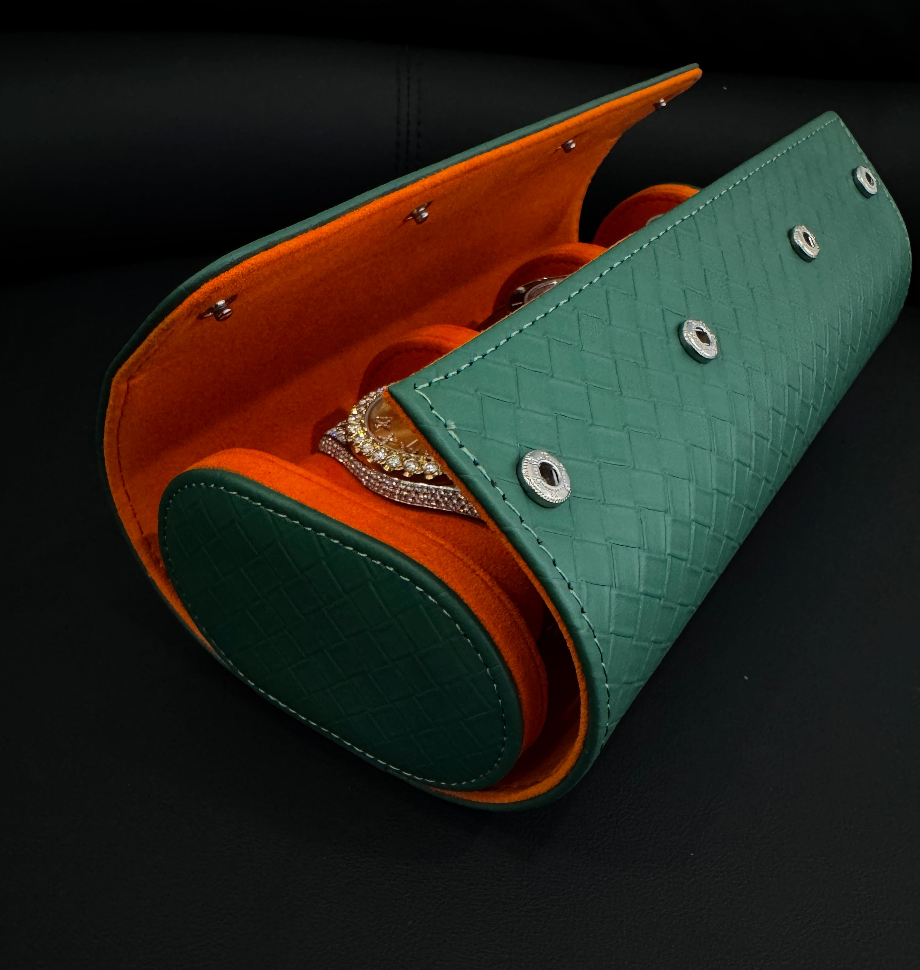 Green Satsuma Roll- Three Watches